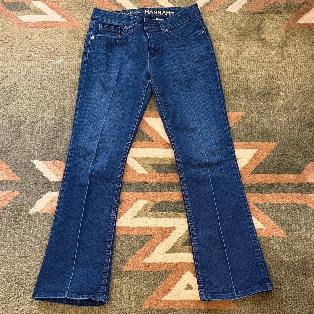 Cruel Denim Hannah Women's Dark Blue Bootcut Jeans 27/3 Short